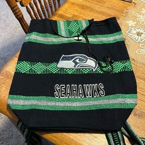 NEW Never used Seattle Seahawks backpack